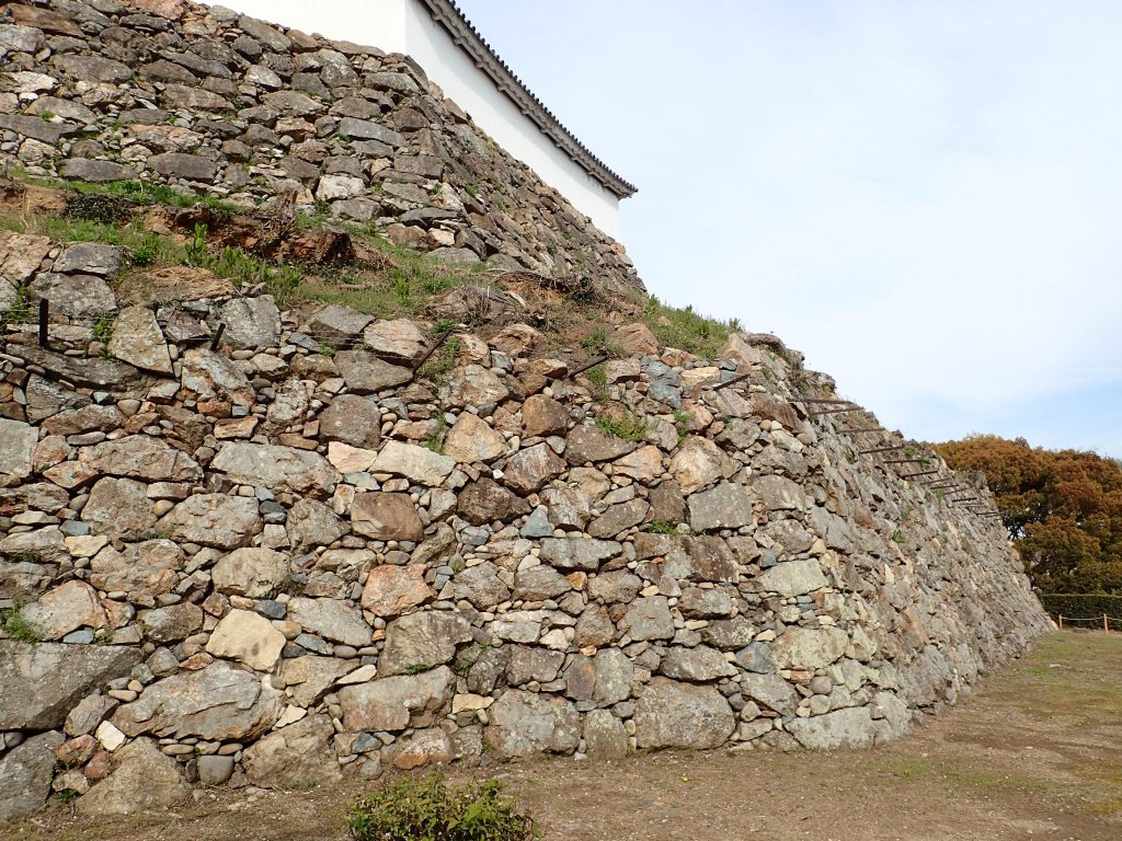 himeji castle kanbe Stone wall